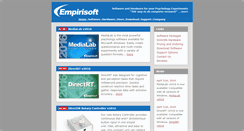 Desktop Screenshot of empirisoft.com
